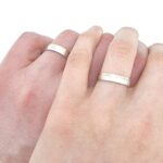 Poročna prstana FAIRYTALE, zlati prstani, zaročni prstani, poročni prstani. Zlatarna BB - Branimir Boršič. Slovensko poreklo. Belo, rumeno zlato.