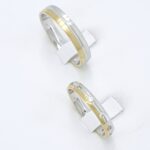 Poročna prstana UNBOUNDED LOVE, zlati prstani, zaročni prstani, poročni prstani. Zlatarna BB - Branimir Boršič. Slovensko poreklo. Belo, rumeno zlato.