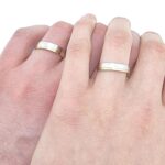 Poročna prstana BELIEF, zlati prstani, zaročni prstani, poročni prstani. Zlatarna BB - Branimir Boršič. Slovensko poreklo. Belo, rumeno zlato.