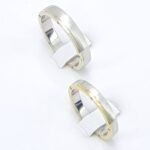 Poročna prstana TRUE LOVE, zlati prstani, zaročni prstani, poročni prstani. Zlatarna BB - Branimir Boršič. Slovensko poreklo. Belo, rumeno zlato.