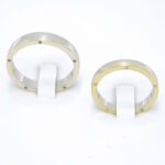 Poročna prstana TRUE LOVE, zlati prstani, zaročni prstani, poročni prstani. Zlatarna BB - Branimir Boršič. Slovensko poreklo. Belo, rumeno zlato.