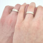 Poročna prstana DOLCE VITA, zlati prstani, zaročni prstani, poročni prstani. Zlatarna BB - Branimir Boršič. Slovensko poreklo. Belo, rumeno zlato.