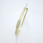 Ženska zapestnica OAKLEY 2, zlata zapestnica, zaročna zapestnica, poročna zapestnica. Zlatarna BB - Branimir Boršič. Nakit po meri.