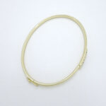 Ženska zapestnica OAKLEY 2, zlata zapestnica, zaročna zapestnica, poročna zapestnica. Zlatarna BB - Branimir Boršič. Nakit po meri.