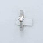 Zaročni prstan SOLITAIRE 3, zlati prstani, zaročni prstani, poročni prstani. Zlatarna BB - Branimir Boršič. Slovensko poreklo. Belo, rumeno zlato.