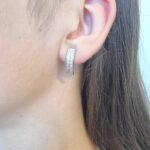 Ženski uhani NATHALY, zlati uhani. Zlatarna BB - Branimir Boršič. Slovensko poreklo. Na voljo: rumeno, belo in rdeče zlato.