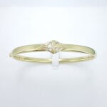 Ženska zapestnica JULIET 2, zlata zapestnica, zaročna zapestnica, poročna zapestnica. Zlatarna BB - Branimir Boršič. Nakit po meri.