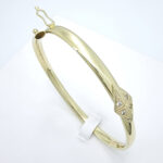 Ženska zapestnica JULIET 2, zlata zapestnica, zaročna zapestnica, poročna zapestnica. Zlatarna BB - Branimir Boršič. Nakit po meri.