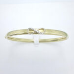 Ženska zapestnica JULIET 3, zlata zapestnica, zaročna zapestnica, poročna zapestnica. Zlatarna BB - Branimir Boršič. Nakit po meri.