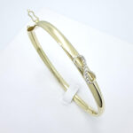 Ženska zapestnica JULIET 3, zlata zapestnica, zaročna zapestnica, poročna zapestnica. Zlatarna BB - Branimir Boršič. Nakit po meri.